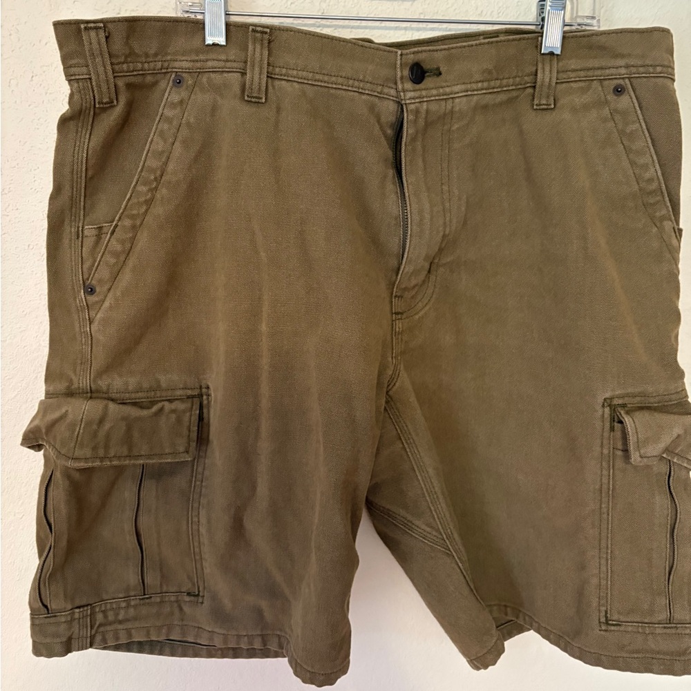 Patagonia Men's Olive Cargo Shorts with Utility Pockets